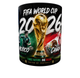Кружка (чашка) с принтом «FIFA World Cup 2026 Three Nations One Dream» – подарок для футбольного болельщика | 330 мл(черная ручка) - изображение 2