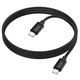 Дата кабель Hoco X122 Benefit Type-C to Type-C 60W (1m) Black - изображение 4