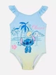 Купальник суцільний для дівчинки Primark Stitch 92 см блакитний арт 5694 - изображение 2