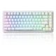 Бездротова магнітна клавіатура ATTACK SHARK X82 PRO HE White (2.4G/Bluetooth/USB type-c) RGB Підсвічування - зображення 1
