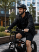 Велосипед електричний потужний електро фетбайк велосипед для дорослих fatbike електровелосипед з рамою на акумуляторі з дисплеєм фарою широкими колесами гірський чоловічий для міста села бездоріжжя Shimano 1000W 48v 13Ah New Speed Чорний 74067 - зображення 8