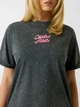 Футболка хлопковая женская Guess Ss Cn Quiero Amor Tee W6GI16-K3036-F90A S Black Acid Wash (7621235997311) - изображение 7
