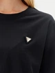 Футболка хлопковая женская Guess Colette Boxy T-Shirt V4BI21-I3Z14-JBLK S Jet Black A996 (7625408100980) - изображение 4