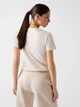 Футболка хлопковая женская Guess Giuditta Cn Ss T-Shirt V6RI11-J1314-G012 L Cream White (7621235087029) - изображение 2