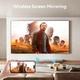 Портативный беспроводной мини-проектор KHQ VF210, Full HD 1080P с WiFi, Bluetooth 5.2 и встроенным динамиком, домашний кинотеатр, кинопроектор, мультимедийный проектор - изображение 3