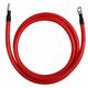 Силовой кабель питания от аккумулятора до инвертора для Pytes V5° Growatt Hope 5 UL10269 0AWG 2м Positive Orange M6+M10 - изображение 1