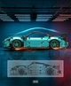 Конструктор машина Спорткар Nissan GTR MoYu Technic 993 детали - изображение 5