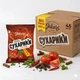 Ящик сухариків житньо-пшеничні 45 уп Томат спайсі Big pack Jokers м/у 100г - изображение 1