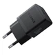 Мережевий зарядний пристрій з кабелем Baseus Palm Fast Charger 1C 20W EU Cosmic Black set USB-C to iP 20W 1m - зображення 6