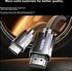 Кабель Ugreen 8K UltraHD HDMI HDMI - HDMI v2.1 8K/60Hz/4K/240Hz 5 м Dark-Gray - зображення 2