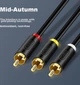 Кабель-переходник Jinghua Z131G HDMI—AV 1080p 2 м черный - изображение 2