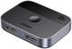 Двонаправлений HDMI-комутатор UGREEN CM561 2x1/1x2 HDMI 2.1 8K60Hz Silver - зображення 1