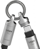 Кабель Hagibis GS200 USB Type-C - USB Type-C USB 4.0 80 Гбит/с 10.5 см Dark-Gray - изображение 1