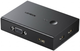 KVM-перемикач UGREEN CM572 2 входи/1 вихід VGA Black - зображення 1
