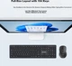 Комплект бездротовий Lenovo KN301 Wireless Black - зображення 3