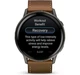 Смарт-годинник Garmin Venu 4 - 45 mm, Slate with Black Silicone Band and Brown Leather Band (010-03014-03) - изображение 3