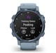 Смарт-годинник GARMIN Descent Mk2S Mineral Blue with Sea Foam Silicone Band (010-02403-07) - изображение 2
