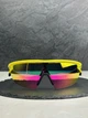 Сонцезахисні окуляри Oakley Sphaera жовті спортивні щит з лінзою Prizm Road, вело біг, чоловічі, - зображення 2