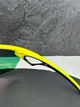 Сонцезахисні окуляри Oakley Sphaera жовті спортивні щит з лінзою Prizm Road, вело біг, чоловічі, - зображення 6