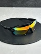 Сонцезахисні окуляри Oakley Jawbreaker OO9290 чорні з лінзою Fire Iridium, дзеркальні, спортивний щиток, чоловічі, - зображення 1