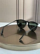 Сонцезахисні окуляри Ray-Ban Erika RB4171 чорні глянцеві, зелена лінза, поляризовані, круглі, жіночі, - зображення 5