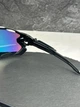 Сонцезахисні окуляри Oakley Jawbreaker OO9290 чорні з лінзою Fire Iridium, дзеркальні, спортивний щиток, чоловічі, - зображення 6