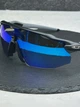 Сонцезахисні окуляри Oakley Radar EV Advancer OO9442 чорні з синьою лінзою Prizm Sapphire, спортивні, чоловічі, - зображення 3
