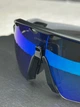 Сонцезахисні окуляри Oakley Radar EV Advancer OO9442 чорні з синьою лінзою Prizm Sapphire, спортивні, чоловічі, - зображення 8