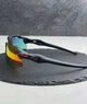 Солнцезащитные очки Oakley Radar EV Advancer OO9442 черные матовые с линзой Prizm Ruby, спортивные, мужские, - изображение 4