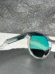 Солнцезащитные очки Oakley HSTN OO9242 прозрачные круглые с линзой Prizm Ruby, поляризованные, зеркальные, унисекс, - изображение 7