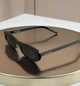 Сонцезахисні окуляри Saint Laurent SL 557 Shade чорні овальні ацетатні вузькі, темна лінза, жіночі, - зображення 1