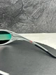 Сонцезахисні окуляри Oakley Eye Jacket Redux OO9438 срібні овальні з лінзою Prizm Ruby, дзеркальні, чоловічі, - зображення 6