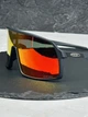 Сонцезахисні окуляри Oakley Sutro чорні спортивні щит з лінзою Prizm Ruby, вело біг, чоловічі, - зображення 9