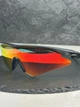 Сонцезахисні окуляри Oakley M Frame чорні матові з лінзою Fire Iridium, спортивний щиток, культові, чоловічі, - зображення 3