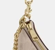 Жіноча сумка Coach Teri Shoulder Bag Signature Canvas Light Khaki Кросбоді Багет Біла - зображення 3