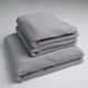 Набор махровых полотенец двусторонних Лаванда 3шт GM Textile 50х90см, 50х90см, 70х140см 400г/м2 (Лавандовый Серый) - изображение 9