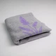 Махровое полотенце двустороннее Лаванда GM Textile 50х90см 400г/м2 (Лавандовый Серый) - изображение 1