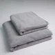 Набор махровых полотенец двусторонних Лаванда 2шт GM Textile 50х90см, 70х140см 400г/м2 (Лавандовый Серый) - изображение 9