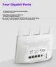 Маршрутизатор Mercury Qifeng A15G / AX1500 / WI-FI 6 - изображение 2