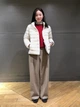 Пуховик короткий женский Uniqlo 987313487 S Молочный (1159864590) - изображение 8