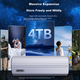 Корпус для SSD-накопичувача UNITEK M.2 NVMe, портативний корпус для жорсткого диска Type-C 3.2, зовнішній SSD-ридер для ноутбуків, планшетів і смартфонів. - зображення 7