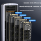 Корпус для SSD-накопичувача UNITEK M.2 NVMe, портативний корпус для жорсткого диска Type-C 3.2, зовнішній SSD-ридер для ноутбуків, планшетів і смартфонів. - зображення 8