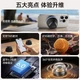 Беспроводная магнитная колонка Soaiy M3 Bluetooth, саундбар, мини-портативная колонка для ванной комнаты, для использования на открытом воздухе и в помещении, с подставкой для телефона, водонепроницаемая, магнитная, цвет «Закатный оранжевый». - изображение 1