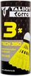 Волани Talbot Torro Tech 350 Shuttle Fast 3 шт Yellow (479111) - зображення 3