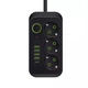 Сетевой фильтр (удлинитель) Power - Socket F09U 3 розетки 4 USB + Type-C 2500Вт кабель на 2м - изображение 4