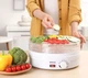 Сушарка для овочів, фруктів, грибів Maltec DryMaster 500W, 6 ярусів - зображення 3
