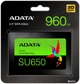 SSD диск ADATA Ultimate SU650 960GB 2.5" SATA III 3D NAND TLC (ASU650SS-960GT-R) - зображення 2