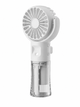 Ручний акумуляторний вентилятор Mini Spray Fan F4 з функцією зволоження повітря, білий - зображення 1