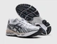 Мужские кроссовки ASICS GEL-KAYANO 14 Асиксы белые серебристые | Беговые кроссовки с амортизацией GEL размер 46 - изображение 4