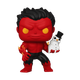 Фігурка Червоний Халк зі сніговиком — Funko Pop! MARVEL: HOLIDAY — RED HULK WITH SNOWMAN #1439 - зображення 2
